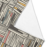 Atticus Multicolor Crosshatch Mockup Fleece Fold