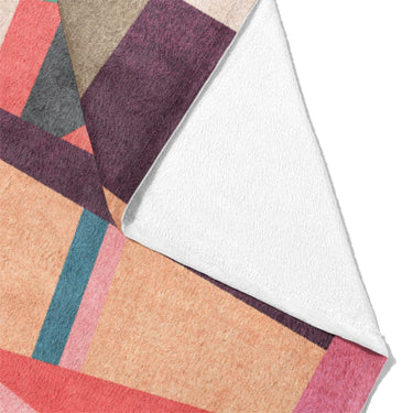 Baxter Pink Multicolor Mockup Fleece Fold