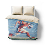 8 Bit Running Back Mockup Overhead Natural