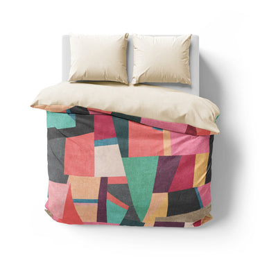 Baxter Pink Multicolor Mockup Overhead Natural