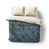 Hurley Splatter Dye Blue Mockup Overhead Natural