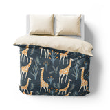 Safari Giraffes Mockup Overhead Natural