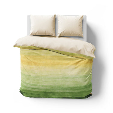 Ruidoso Green & Yellow Mockup Overhead Natural