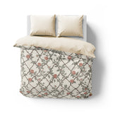 Rose Lattice Mockup Overhead Natural