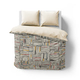 Atticus Multicolor Crosshatch Mockup Overhead Natural