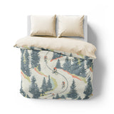 Downhill Descent Mockup Overhead Natural