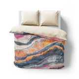 Helga Blue & Purple Mockup Overhead Natural