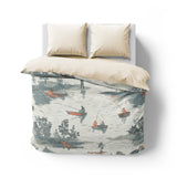 Gone Fishing Mockup Overhead Natural