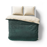 Keanu Watercolor Deep Teal Ombre Mockup Overhead Natural