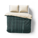 Felix Bleach Dye Deep Teal Mockup Overhead Natural