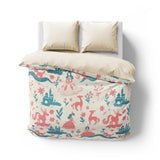 Pink Princess Fairytale Mockup Overhead Natural