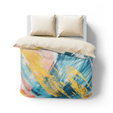 Egon Blue & Yellow Mockup Overhead Natural