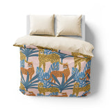 Tropical Cheetahs Mockup Overhead Natural