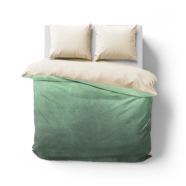 Kieran Watercolor Green Ombre Mockup Overhead Natural