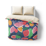 Summer Melon Mockup Overhead Natural