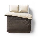 Keanu Watercolor Dark Brown Ombre Mockup Overhead Natural