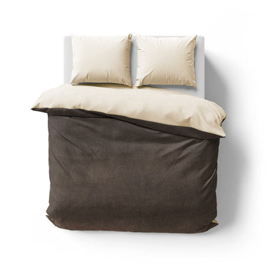 Keanu Watercolor Dark Brown Ombre Mockup Overhead Natural