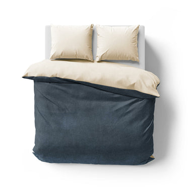 Keanu Watercolor Navy Blue Ombre Mockup Overhead Natural