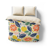 Pamplemousse and Bay Leaf Mockup Overhead Natural