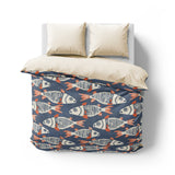 Tribal Fish Mockup Overhead Natural