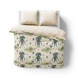 Space Aliens Mockup Overhead Natural