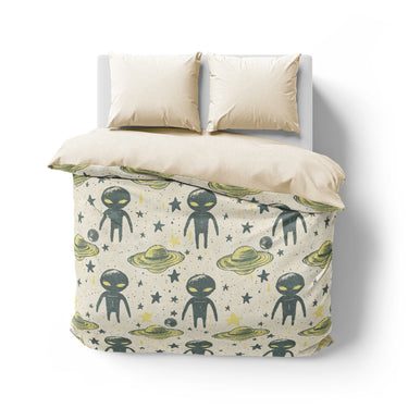 Space Aliens Mockup Overhead Natural