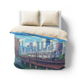 Chicago Metro Mockup Overhead Natural