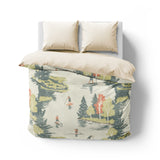 Paddleboard Party Mockup Overhead Natural