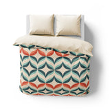 Jasper Blue & Red Mockup Overhead Natural