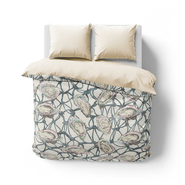 Fresh Oysters Mockup Overhead Natural