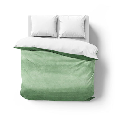 Jacinda Watercolor Green Ombre Mockup Overhead