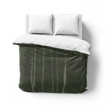 Felix Bleach Dye Olive Green Mockup Overhead