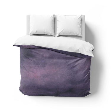Andromeda Watercolor Purple & Blue Mockup Overhead