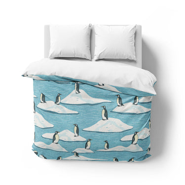 Arctic Penguins Mockup Overhead