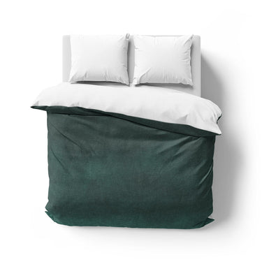 Keanu Watercolor Deep Teal Ombre Mockup Overhead