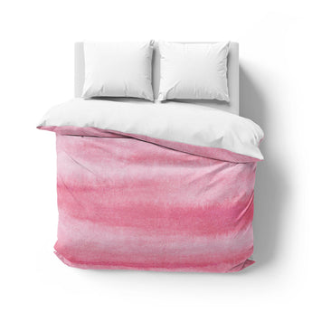 Ophelia Watercolor Pink Balayage Mockup Overhead