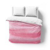 Ophelia Watercolor Pink Balayage Mockup Overhead