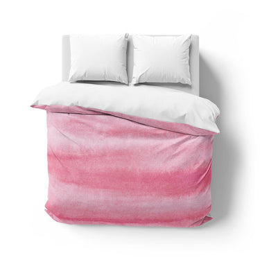 Ophelia Watercolor Pink Balayage Mockup Overhead