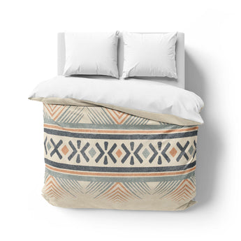 Loxcie Ivory & Blue Mockup Overhead