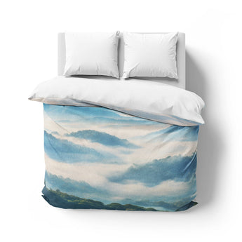 Blue Ridge Mountains Mockup Overhead