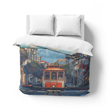 San Francisco Trolley Mockup Overhead