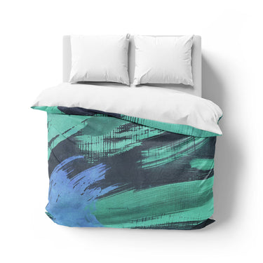 Tethys Navy & Seafoam Mockup Overhead