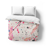 Kayla Paint Splatter Mockup Overhead