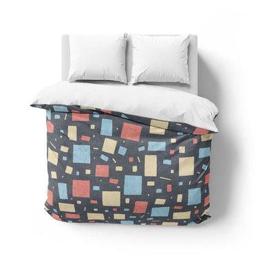 Geometric Confetti Twilight Mockup Overhead