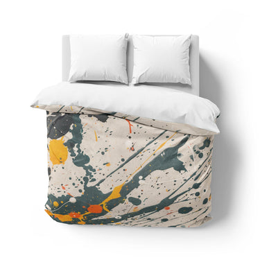 Jason Dark Teal & Orange Mockup Overhead