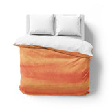 Ophelia Watercolor Fire Orange Balayage Mockup Overhead