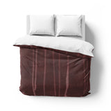 Felix Bleach Dye Burgandy Mockup Overhead