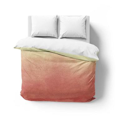 Kieran Watercolor Peach Ombre Mockup Overhead