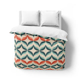 Jasper Blue & Red Mockup Overhead