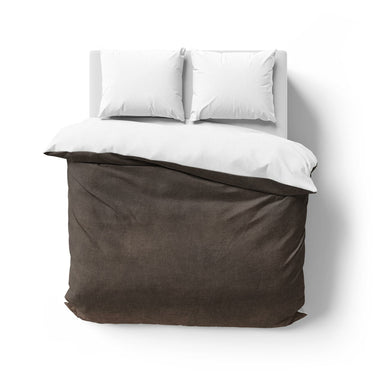 Keanu Watercolor Dark Brown Ombre Mockup Overhead